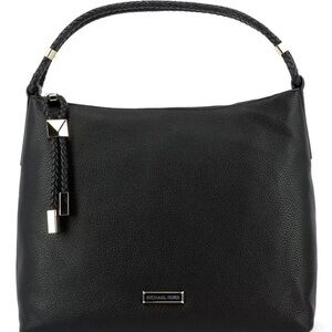 Michael Kors Lexington Black/Silver Handbag NWT